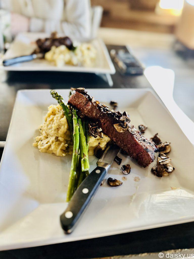 New York strip @ Oyhut Bay Grill