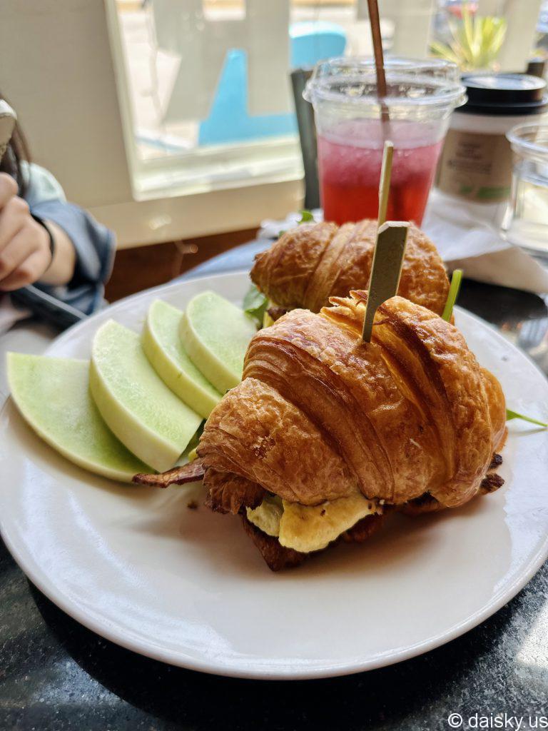 Breakfast Croissant @ Ocean Beach Roasters